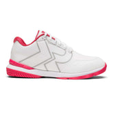 SQAIRZ XRZ™ White/Dark Pink Pickleball Court Shoes
