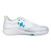 Diadem Court Burst Court Shoe - Unisex - White/Teal
