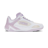 K-Swiss K-Frame Pickleball Shoe - White/Neon Mint/Hot Neon Pink