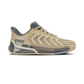 K-Swiss Ultra Shot 4 Pickleball Shoe, Pale Khaki/Turbulence/Whitecap Gray