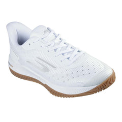 Skechers Viper Court Pro Wide Shoe -White/Black