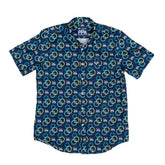 PPa Circle Short Sleeve Button Down Shirt - Unisex