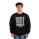 Heritage Pickle Pickle Pickle-ball Crewneck Sweatshirt - Unisex