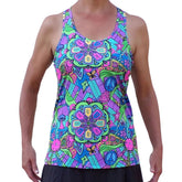 Pickleball Bella Groovy Racerback Tank