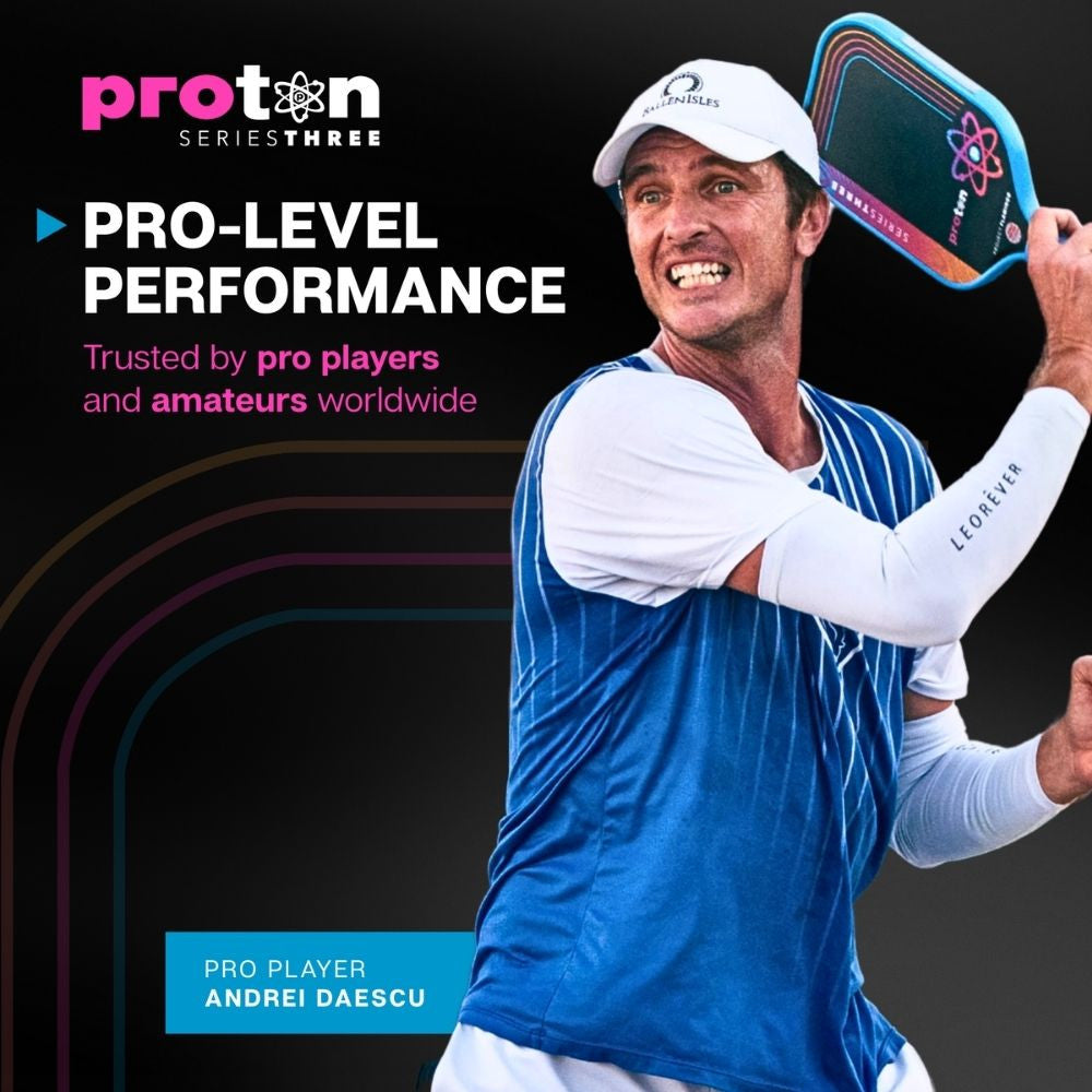 Proton Series Three Project Peacock 15mm Widebody Pickleball Paddle