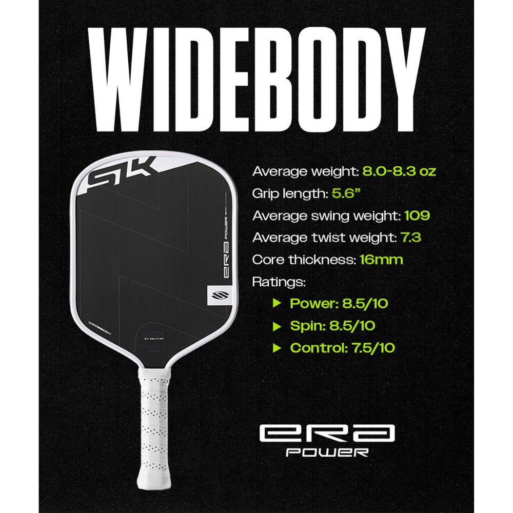 Selkirk SLK ERA Power Widebody Pickleball Paddle