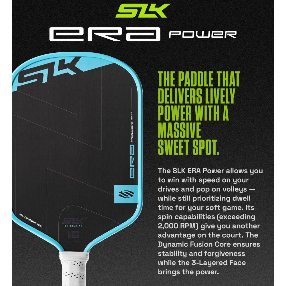 Selkirk SLK ERA Power Widebody Pickleball Paddle