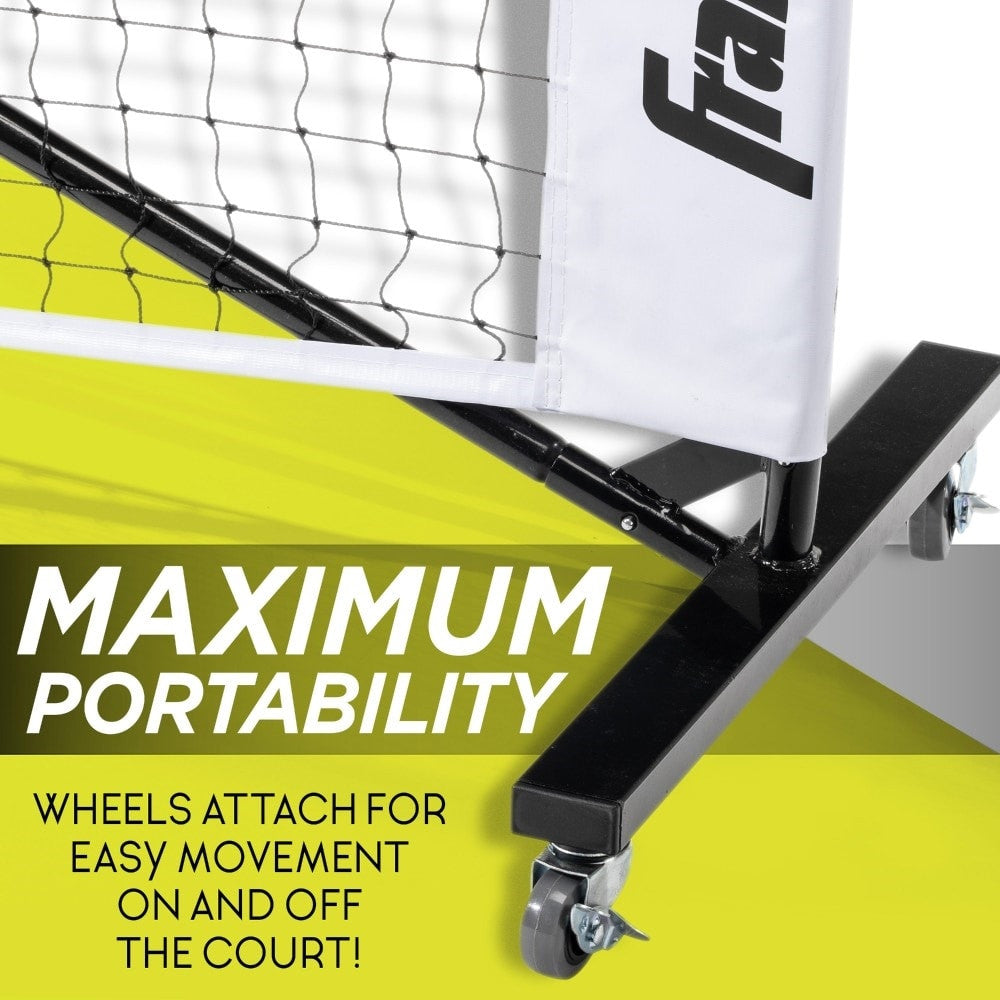 Franklin Portable Pickleball Net System with Wheel