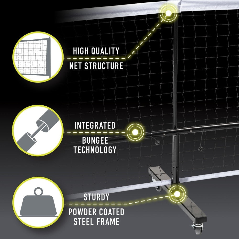 Franklin Portable Pickleball Net System with Wheel