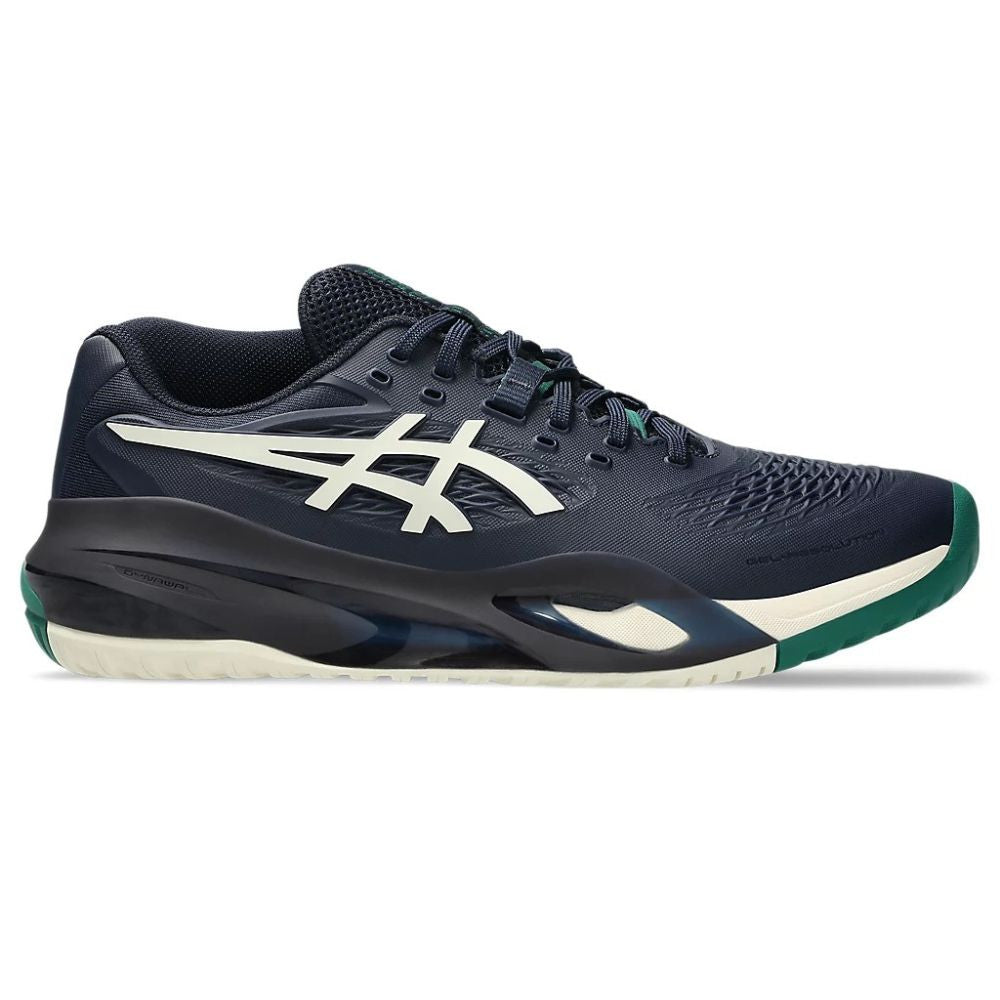 ASICS Gel-Resolution X Wide Court Shoe - White/Dark Cobalt