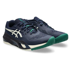 ASICS Gel-Resolution X Wide Court Shoe - White/Dark Cobalt