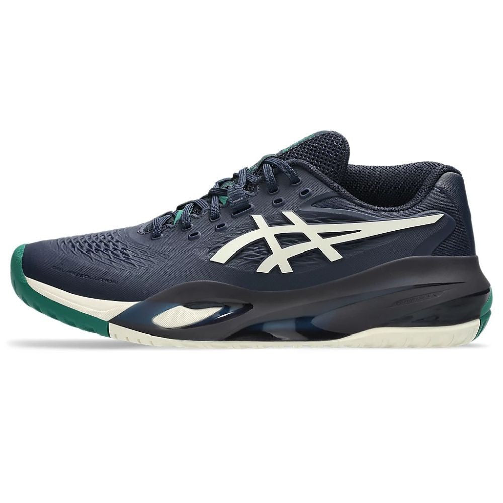 ASICS Gel-Resolution X Wide Court Shoe - White/Dark Cobalt