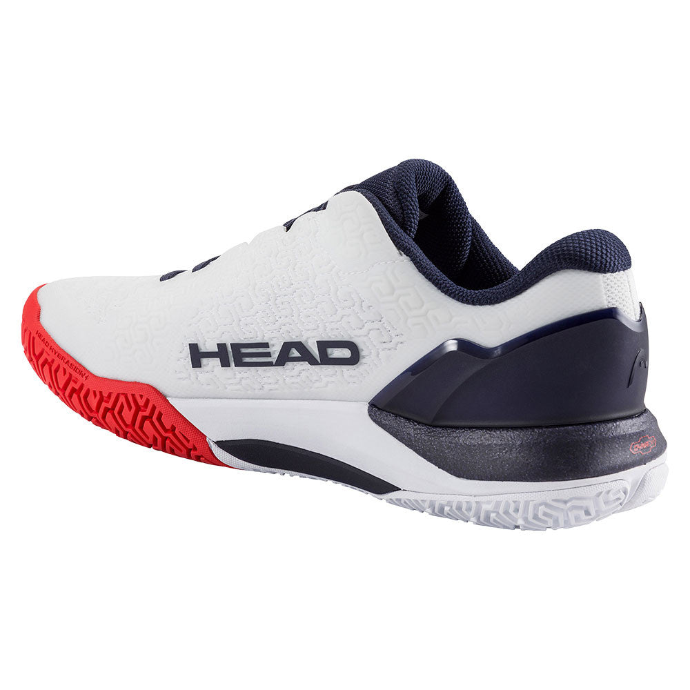 HEAD Revolt Pro 5.0 Court Shoe - White/Navy/Red