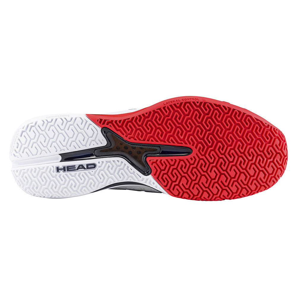 HEAD Revolt Pro 5.0 Court Shoe - White/Navy/Red