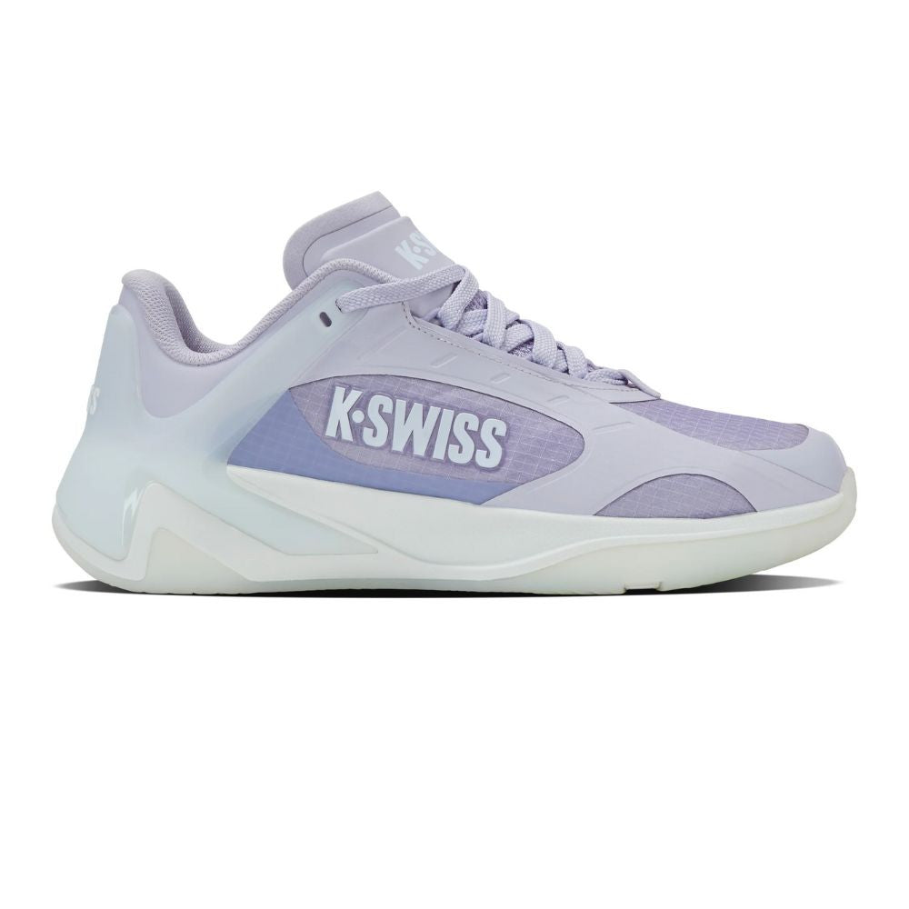 K-Swiss K-Frame Pickleball Shoe - Lavender Blue/Bit of Blue/Patina Green