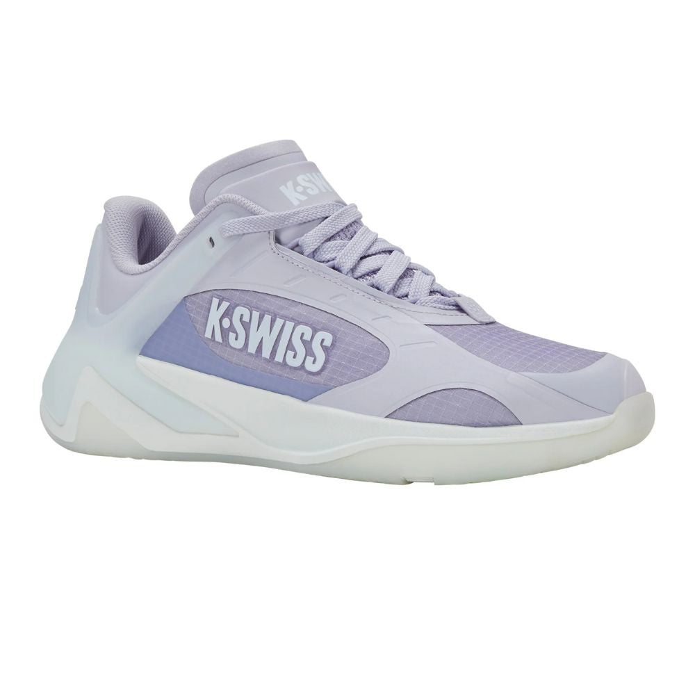 K-Swiss K-Frame Pickleball Shoe - Lavender Blue/Bit of Blue/Patina Green