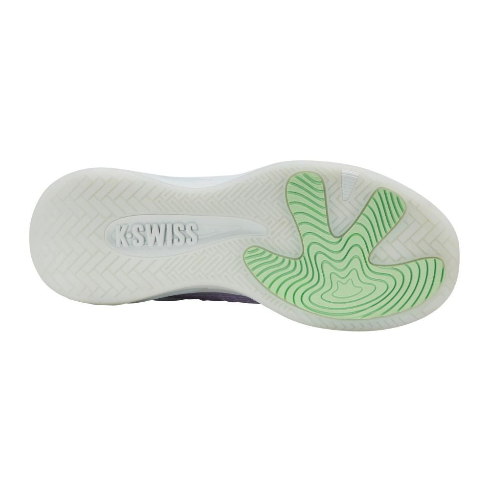 K-Swiss K-Frame Pickleball Shoe - Lavender Blue/Bit of Blue/Patina Green