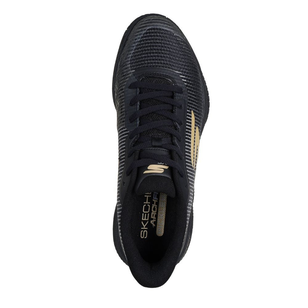 Skechers Viper Court Pro 2.0 Black/Gold  Shoe