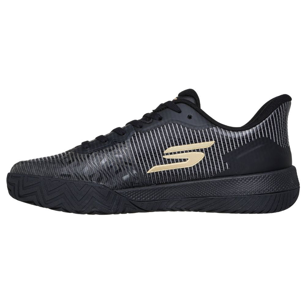 Skechers Viper Court Pro 2.0 Black/Gold  Shoe