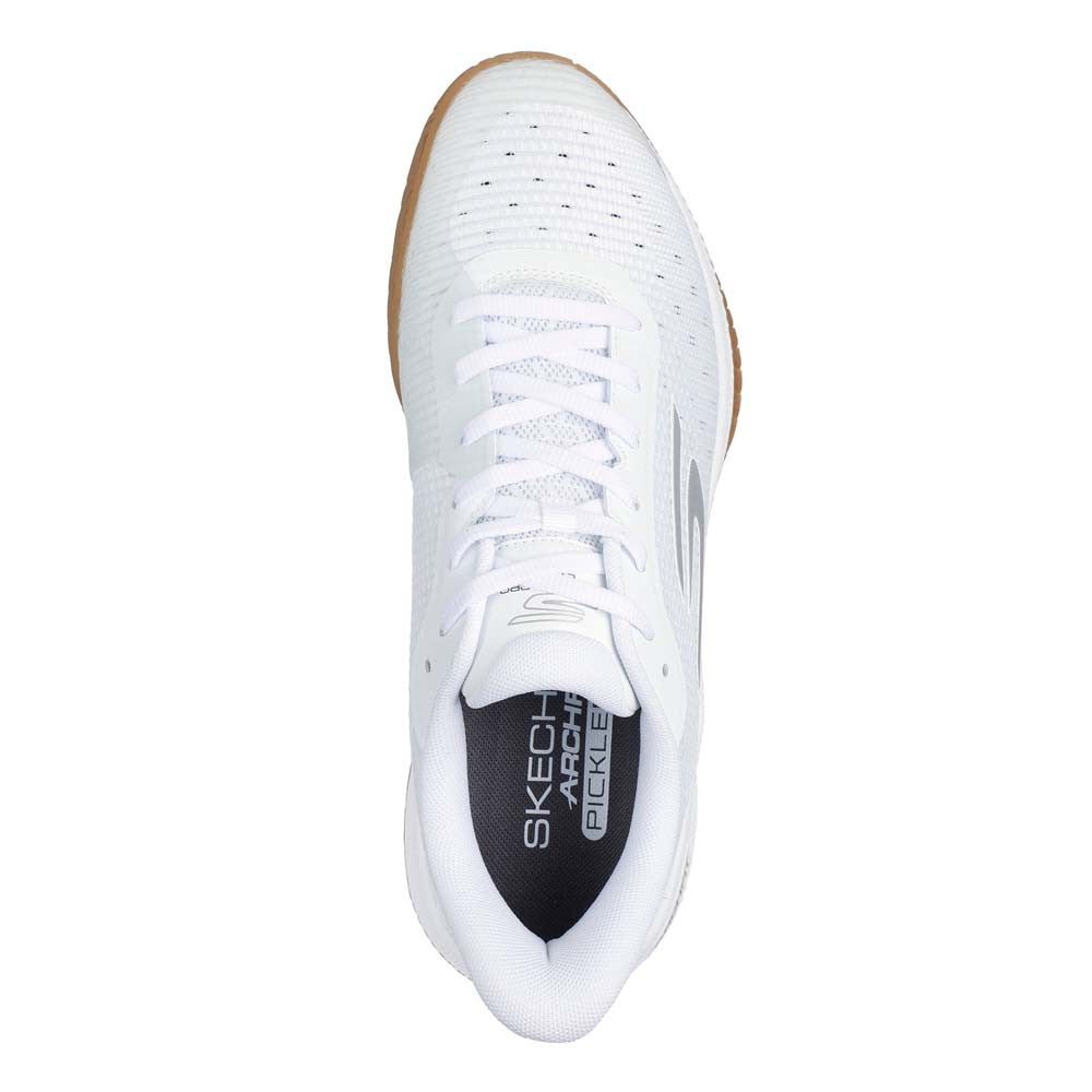 Skechers Viper Court Pro Wide Shoe -White/Black