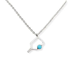 Born to Rally Color Pop Pickleball Necklace