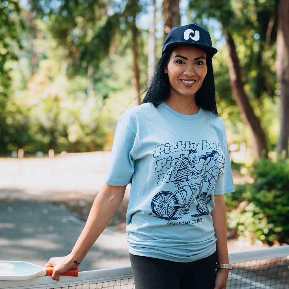 Heritage Pickle-ball Bike Tee - Unisex
